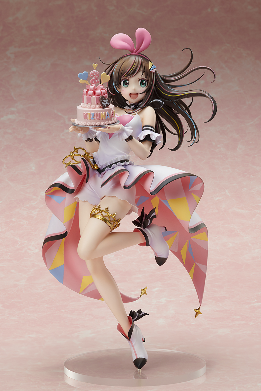 キズナアイ フィギュア ストロンガー 通常ver.金髪ver.2個セット 金髪のキズナアイ！ フィギュア「キズナアイ“hello，world