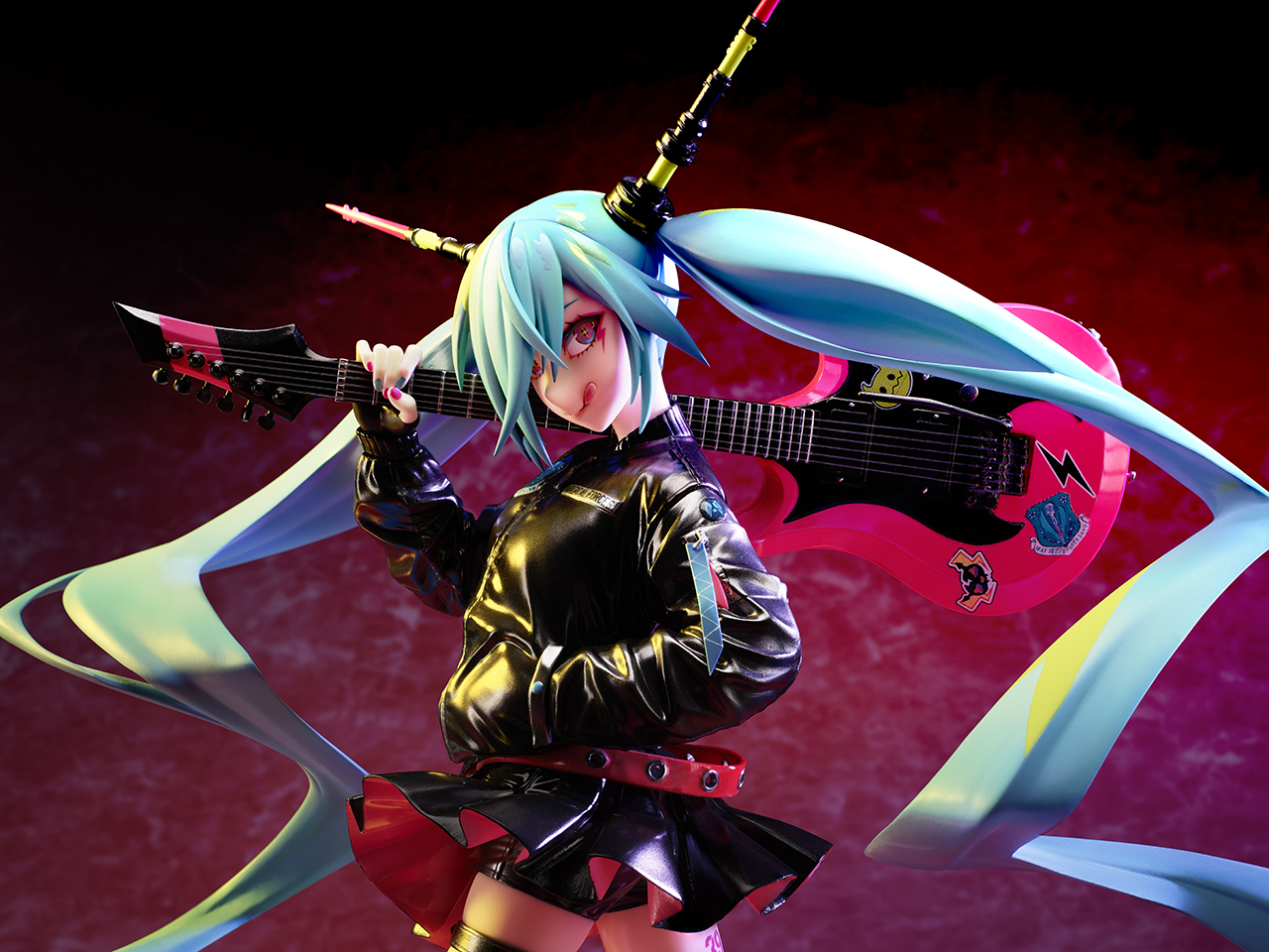 未開封 初音ミク LAM ロックシンガーVer. フィギュア ストロンガー 初音ミク LAMロックシンガー Ver. 1/7 スケールフィギュア